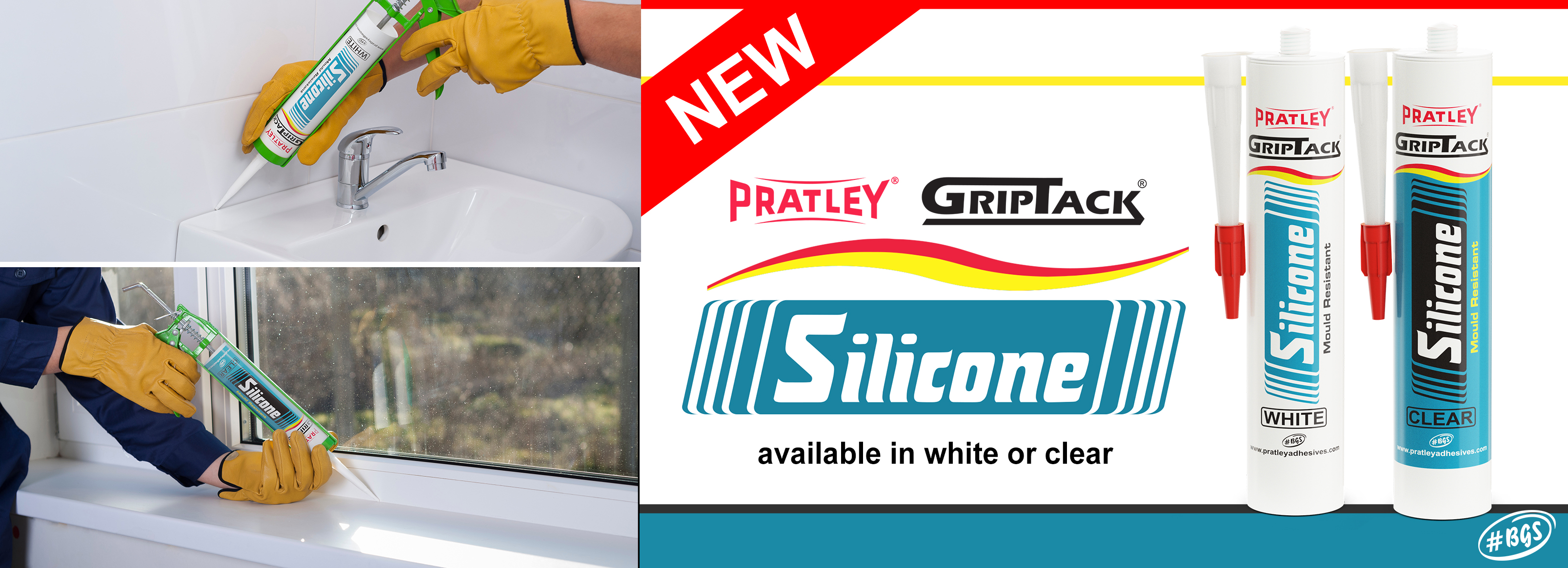 Recent_Posts_New GripTack® Silicone Sealant available in White or Clear